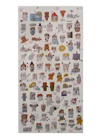 Купить Наклейки бумажные Кошачий праздник 17043 — Фото №1