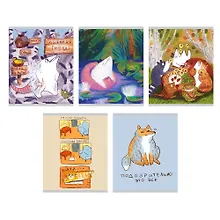 Купить Тетрадь в клетку Listoff, "Опоссум и друзья (Эксклюзив)", 48 листов, в ассортименте — Фото №1