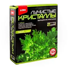Купить Набор для творчества LORI Лучистые кристаллы "Зеленый кристалл" Лк-003 — Фото №1