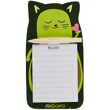 Купить Блок для записи с карандашом 90*170 на магните "AVOcato", инд.уп. — Фото №1