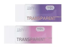 Купить Ластик "Transparent" ассорти, Yoi — Фото №1