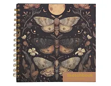 Купить Скетчбук 195*195 40л "Магия леса. Мотыльки" 160г/м2, тв.обложка, спираль — Фото №1