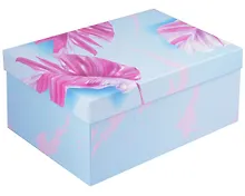 Купить Коробка подарочная "Лагуна небесная" 29*19*8см, Новый год, картон — Фото №1