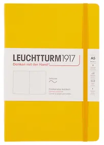 Купить Книга для записей A5 61л тчк. "Medium" мягк.обложка, цвет подсолнух, Leuchtturm1917 — Фото №1