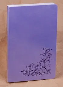 Купить Бизнес-блокнот А5 128л кл. "VIVELLA" сиреневый, лайт, интегр.переплет, Hatber — Фото №1