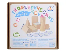 Купить Игровой набор, КРАСНОКАМСКАЯ ИГРУШКА, Геометрические тела — Фото №1