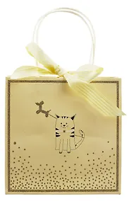 Купить Пакет А5 23*18*10 "Котик с шариком" дет., бум.мат.ламинат — Фото №1