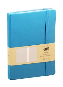 Купить Книга для записей А5 96л кл. "JOY BOOK. Летнее небо" 7БЦ, иск.кожа, тонир.офсет, скругл.углы, ляссе — Фото №1