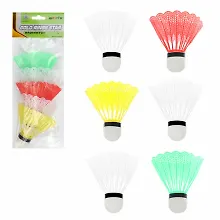 Купить Воланы 6 штук цветные, пакет — Фото №1