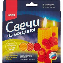 Купить Набор для творчества LORI Свечи из вощины Летние бабочки — Фото №1