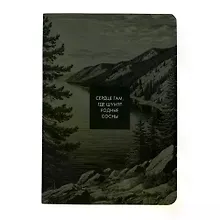 Купить Тетрадь 48л кл. "THIS IS RUSSIA. Алтай" карт.обл.,  мат.ламинация, тиснение фольгой, скрепка — Фото №1