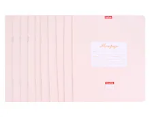 Купить Тетради в клетку Hatber, "Пастель Персиковая", 12 листов, 10 штук — Фото №1