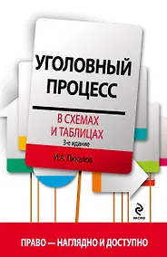 Купить Уголовный процесс в схемах и таблицах. 3 -е изд. — Фото №1