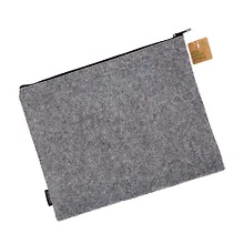 Купить Папка на молнии 310*240мм "Felt" искусств.войлок, зеленая, инд.уп., LEJOYS — Фото №1