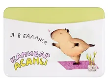 Купить Чехол для карточек горизонтальный Капибара Я в балансе — Фото №1