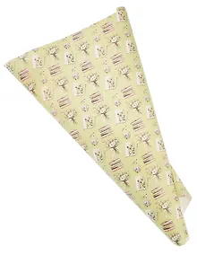 Купить Бумага упаковочная 70*100см "Книги,букеты" инд.уп. — Фото №1