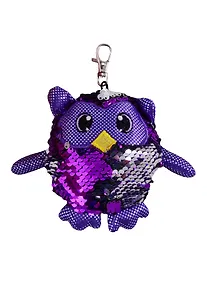 Купить Мягкая игрушка в пайетках Сова, 10см — Фото №1