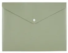 Купить Папка-конверт А4, на кнопке пластик 0,3 мм, в ассортименте — Фото №1