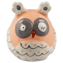 Купить Фигурка Сова разноцветная с ушками(керамика)(7*6см) — Фото №1