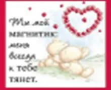 Купить Магнит (0633.360.) (Ты мой магнитик меня всегда к тебе тянет) — Фото №1