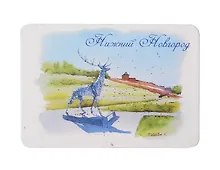 Купить Магнит картон Скульптура Олень (Нижний Новгород) (МК/401/009) — Фото №1