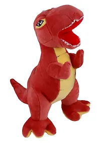 Купить Игрушка мягкая Динозавр  плюшевый, 3 цвета, 28 см — Фото №1