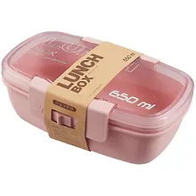 Купить Ланч-бокс 650мл (пластик) (20х12) (12-22716-YK-1221) — Фото №1