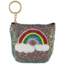 Купить Кошелек на молнии с блестками Облачко (11,5х9) (ПВХ бокс) — Фото №1