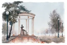 Купить Открытка Тобольск Памятник "Жёнам Декабристов" — Фото №1