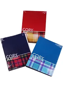 Купить Тетрадь на кольцах «Scottish color» 120 листов в клетку, А4, сменный блок - BG — Фото №1