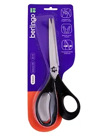 Купить Ножницы 230мм офисные "Easycut 200" ассиметричные пластиковые ручки, Berlingo — Фото №1