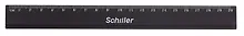 Купить Линейка 20см металлическая, черная, Schiller — Фото №1