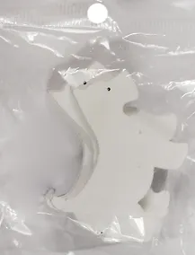 Купить Заготовка из дерева, собака, 3 шт, 5*4 см, белый (11-00410-15-11-27) — Фото №1