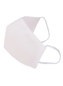 Купить Маска защитная для лица (220х145мм) (р-р L) (спанбонд) (белая) — Фото №1