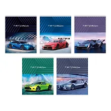 Купить Тетрадь в клетку Listoff, "Победитель гонки", 48 листов, в ассортименте — Фото №1