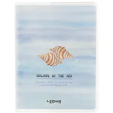 Купить Записная книжка «Walking on the sea», 80 листов, А7 — Фото №1