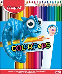 Купить Карандаши цветные Maped, Pulse, пластиковые 24 цвета — Фото №1