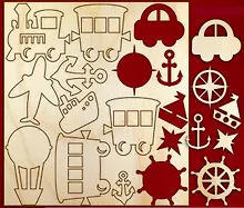 Купить Набор для скрапбукинга Путешествие-1 (13918) (упаковка) — Фото №1