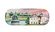 Купить Чехол для очков "Великий Новгород. Коллаж аква" — Фото №1