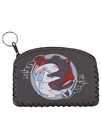Купить Кошелек на молнии Аниме Кролики Инь и ян (9х13) (кожзам) — Фото №1