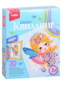 Купить Набор для творчества LORI Квиллинг. Панно Фея полей — Фото №1