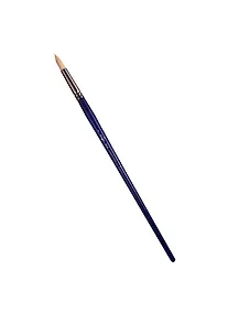 Купить Кисть художественная Манеж, синтетика упругая, круглая, длинная ручка №8, Гамма — Фото №1