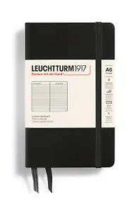 Купить Записная книжка A6, 93 листа в линейку "Classic", твердая обложка, черный, Leuchtturm1917 — Фото №1