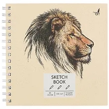 Купить Скетчбук «Царь зверей», 80 листов — Фото №1