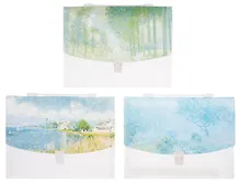 Купить Портфель А4 12отд. "Пейзажи" ассорти — Фото №1