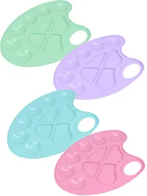 Купить Палитра для смешивания красок "Цвета прованса", овальная — Фото №1