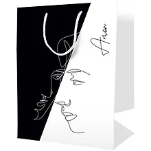 Купить Пакет А3 42*33*12 "Инь и Янь" нейтр., бум.мат.ламинат — Фото №1