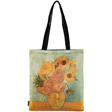 Купить Сумка-шоппер "Винсент Ван Гог. Подсолнухи", 40 х 32 см — Фото №1