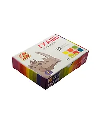 Купить Краски гуашевые 12 цветов 15мл ZOO ("Мини") — Фото №1