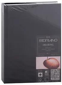 Купить Блокнот для зарисовок 14,8*21см 60л "Drawingbook (портрет)" 160г/м2, Fabriano — Фото №1